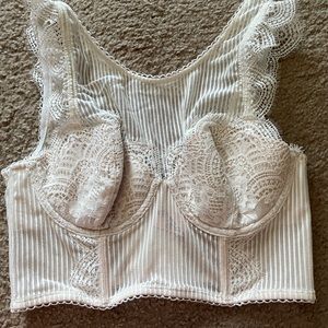 Victoria’s Secret Lace Bustier Top